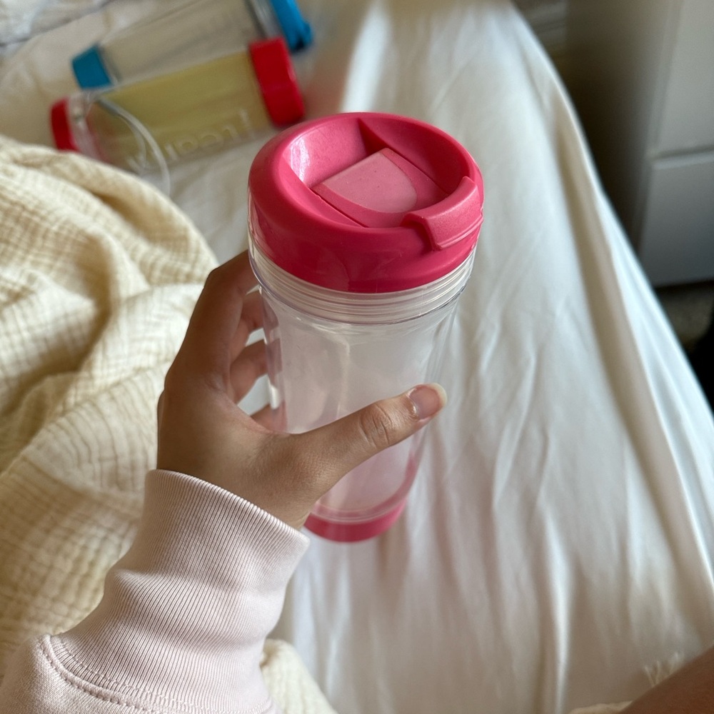 Teami Tea Tumbler Infuser Bottle pink - Picture 5 of 5